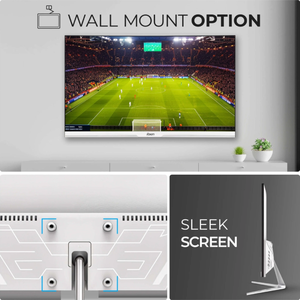 Foxin LED Monitor 24" FHD 100Hz with HDMI | VGA | Speaker (Elite) view 5